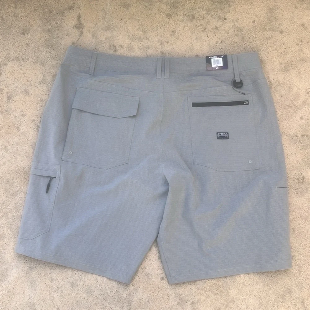 O'neill Men's Crossover Hybrid Grey Short Size 40 NWT